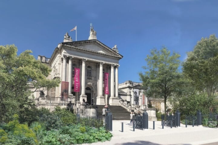 Entwürfe für den Clore-Garten der Tate Britain. Bild mit freundlicher Genehmigung von Tom Stuart-Smith Studio