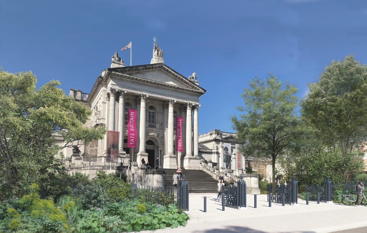 Entwürfe für den Clore-Garten der Tate Britain. Bild mit freundlicher Genehmigung von Tom Stuart-Smith Studio