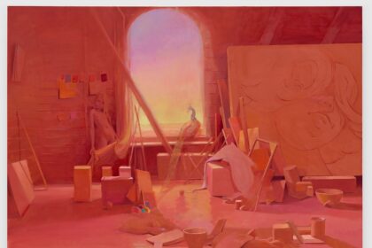 Lisa Yuskavage, Peacock in the Garret, 2024 © Lisa Yuskavage. Courtesy the artist and David Zwirner